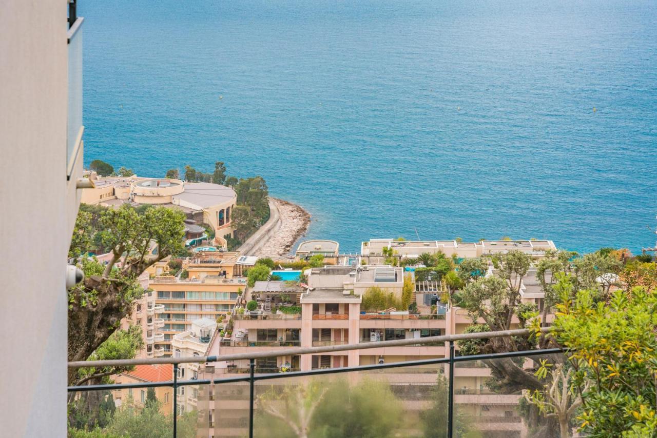Frontiere Monaco, Terrasse Vue Mer, Tour Odeon - Ap Daire Beausoleil Dış mekan fotoğraf